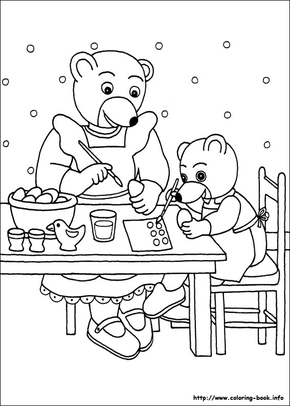 Little Brown Bear coloring picture